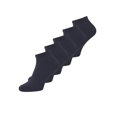 Afbeelding van Jack &amp; Jones Jacdongo Socks 5 PACK Sokken, Heren, Maat: One Size, Navy blazer