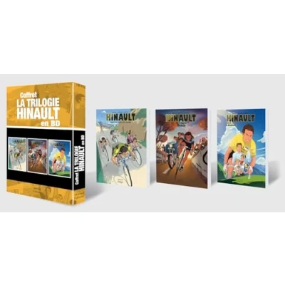 Afbeelding van La trilogie bernard hinault en bd