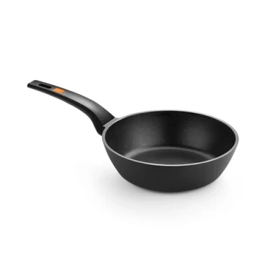 Afbeelding van BRA Efficient Honda pan, 24 cm, gegoten aluminium met anti aanbaklaag Platinum Plus, geschikt voor alle warmtebronnen, inclusief inductie, PFOA vrij, kleur