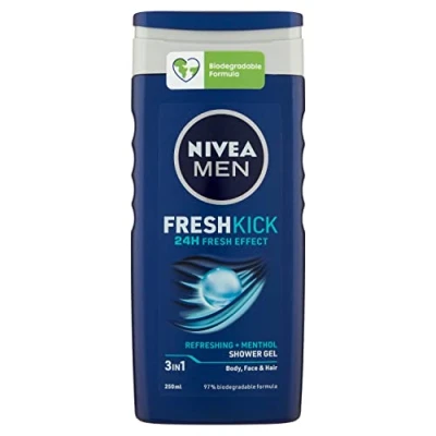 Afbeelding van Nivea Men Fresh Kick Shower Gel 250 ml