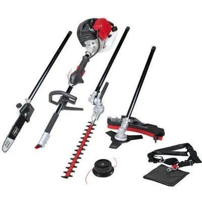 Afbeelding van SCHEPPACH 52CC 4 in 1 Benzine bosmaaier Bosmaaier, snoeischaar, heggenschaar, kantensnijder