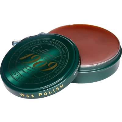 Afbeelding van Wax Hoogglans Polish Tan kleur voor glad leer Collonil 1909 professionele shoewax