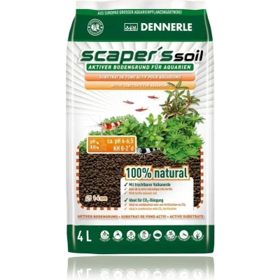 Afbeelding van Dennerle Scaper&#039;s Soil Zwarte Bodem 1 4 Mm L