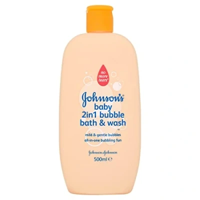 Afbeelding van Johnson&#039;s Bubble Baby Bath and Wash, 500 ml van