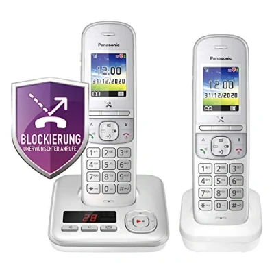 Afbeelding van Panasonic KX TGH722GG parel zilver