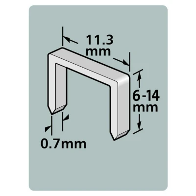 Afbeelding van Dutack 5011013 Nieten Serie 53 8mm (1000st)