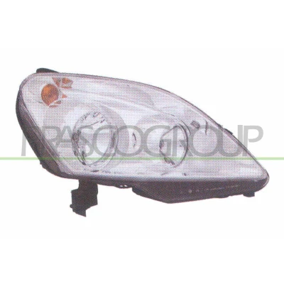 Afbeelding van PRASCO OP7194903 Koplampen rechts H7, H1 Met regelmotor voor LWR OPEL: Zafira B