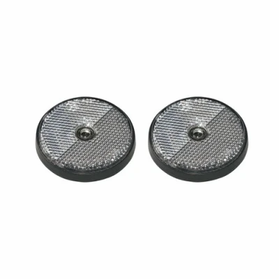 Afbeelding van Pro Plus Reflector met Schroefbevestiging Ø 60 mm Wit 2 stuks