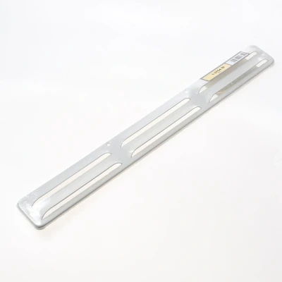 Afbeelding van Gavo Schoepenrooster aluminium wit 37 x 4cm