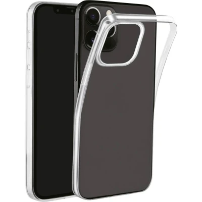 Afbeelding van Vivanco Super Slim Backcover Apple iPhone 13 Pro Transparant Inductieve lading