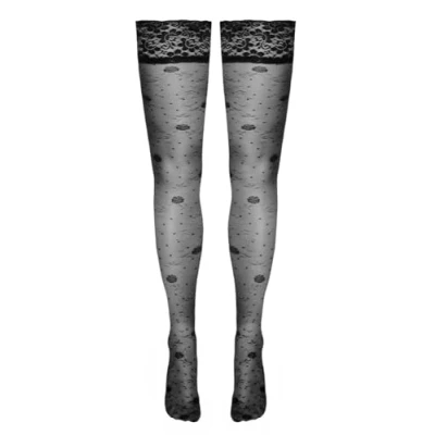 Afbeelding van Cottelli Legwear Hold Up Kousen Zwart