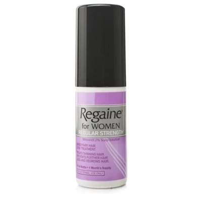 Afbeelding van Regaine Hoofdhuidoplossing voor vrouwen (1 fles van 60 ml), haargroeibehandeling erfelijke haaruitval, oplossing vrouwelijk haarverlies met 2%