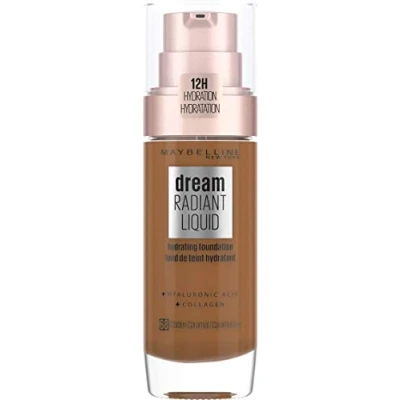Image de Dream Radiant Liquid Fond de teint soin hydratant 12h 68 Caramel Dore