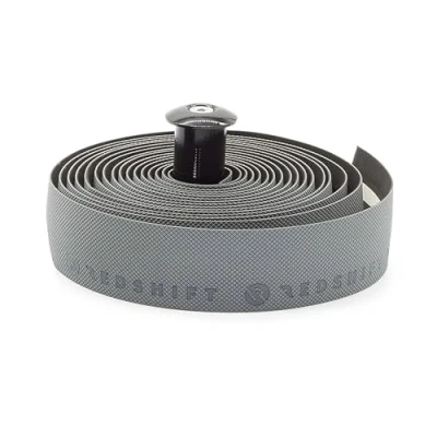 Afbeelding van REDSHIFT Echt lange bartape voor racefiets, geschikt alle drop bar handgrepen weg, gravel en fixie fietsen, ergonomisch comfort fietsaccessoires, 315 cm lang, grijs