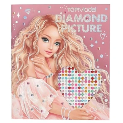 Afbeelding van Depesche TOPModel Create your Diamond Picture stickerboek