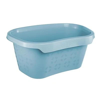 Afbeelding van keeeper Wasmand met heuphouder, 30,5 l, Tilda, Nordic Blue
