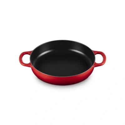 Afbeelding van Le Creuset Hapjespan Gietijzer Met 2 Handvaten Rood 28 cm