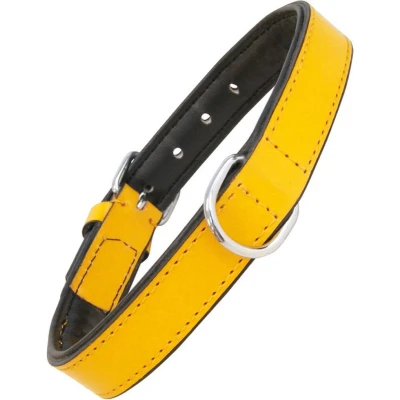 Afbeelding van Dog collar Gloria Padded Yellow (45 x 2 cm)