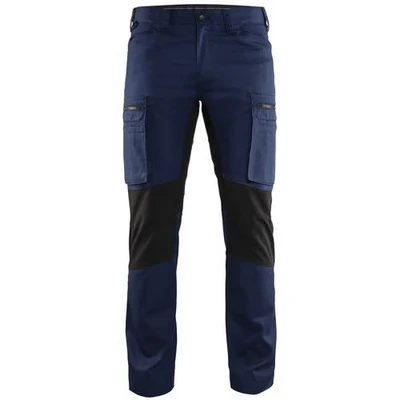 Image de Pantalon services stretch marine/noir