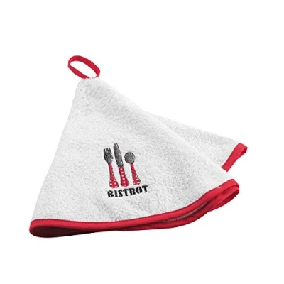 Afbeelding van douceur d&#039;intérieur Ronde HANDWISTER, In Rode Bistro, (0) 60 CM