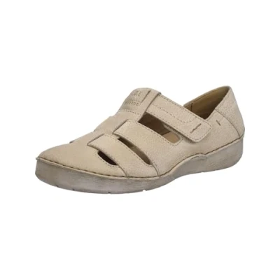 Afbeelding van Josef Seibel Outdoorsandalen, Dames, Maat: 40, Beige Leer