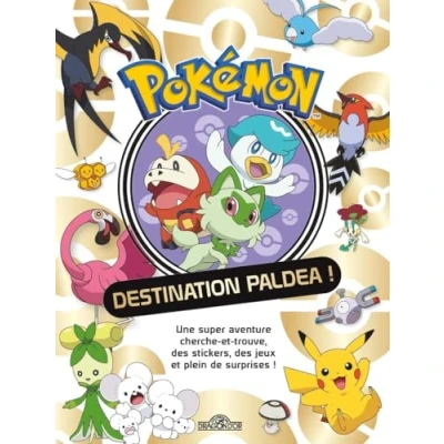 Afbeelding van Pokemon mon livre collector une aventure a paldea