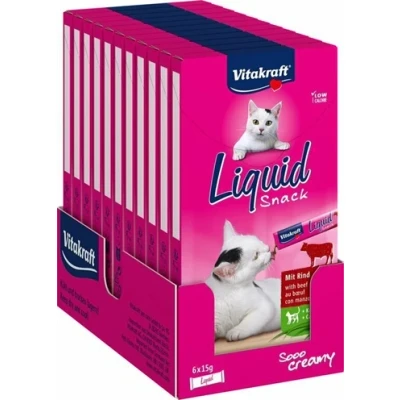 Afbeelding van Vitakraft Cat Liquid Snack Rund &amp; Inuline