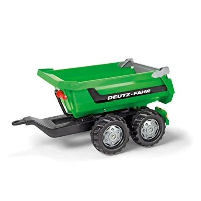 Afbeelding van Rolly Toys Halfpipe Deutz Fahr Trailer