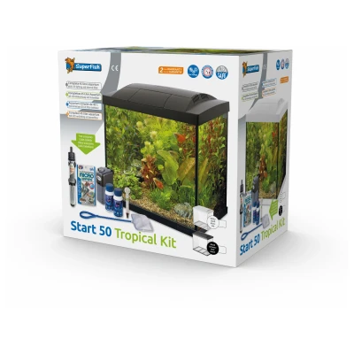 Afbeelding van Superfish Start 50 Tropical Kit Zwart