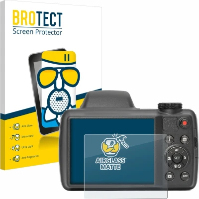 Afbeelding van BROTECT Screenprotector voor Kodak Pixpro AZ528 Folie Beschermfolie Beschermglas matte