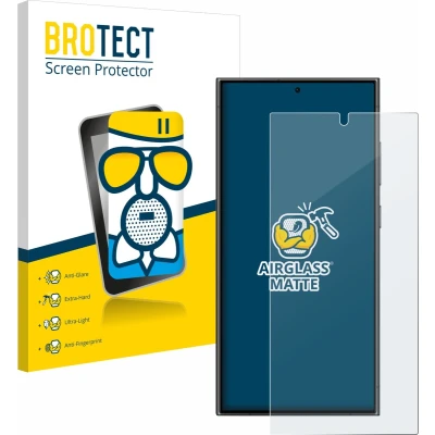 Afbeelding van BROTECT Screenprotector voor Samsung Galaxy S24 Ultra Folie Beschermfolie Beschermglas matte