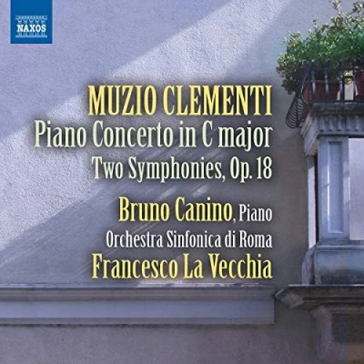 Afbeelding van Bruno Canino, Orchestra Sinfonica Di Roma Clementi: Piano Concerto In C Major, Two Symphonies, Op. 18 (CD)