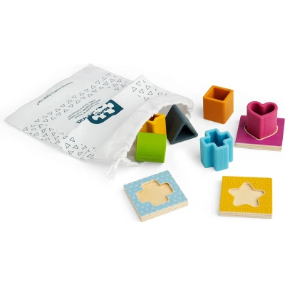 Afbeelding van Bigjigs vormenspel 9st