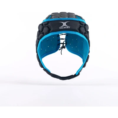 Afbeelding van Gilbert XP 250 headguard voor rugby, voetbalkeepers, hockey, Electic Blue, Maat XL