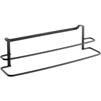Afbeelding van Metaltex Galileo Keukenrolhouder 34X10X18 Cm Zwart