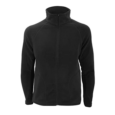 Afbeelding van Result Micron Trainingsjack voor heren, fleece, zwart.