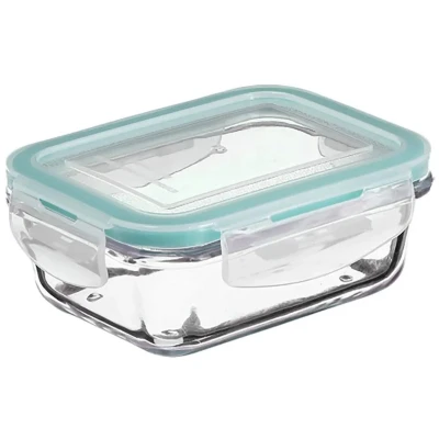 Afbeelding van Lunchbox 5five 18,5 x 12,5 6 cm Kristal Blauw Multicolour 800 ml