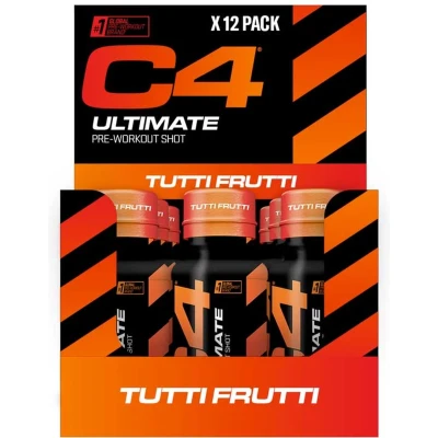 Afbeelding van Cellucor C4 Ultimate Pre Workout Shot 12x 60ml Tutti Frutti