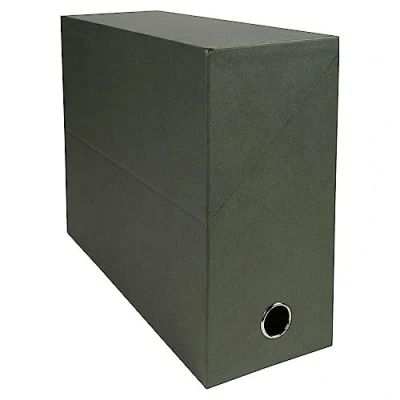 Image de EXACOMPTA Boîte transfert, carton, 120 mm, vert foncé