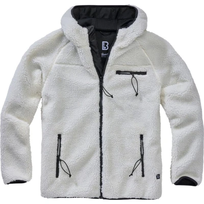 Afbeelding van Brandit Worker Fleecejas, Heren, Maat: 4XL, White