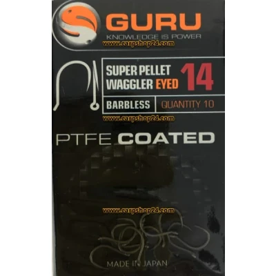 Afbeelding van Guru Super Pellet Waggler Barbless (10 pcs) Maat : 14