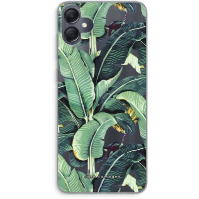 Afbeelding van Case Company® hoesje geschikt voor Samsung Galaxy A05 Bananenbladeren Soft Cover Telefoonhoesje Bescherming aan alle Kanten en Schermrand