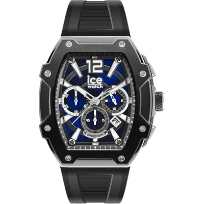 Afbeelding van ICE Watch boliday Black blue silver Steel Large 024364