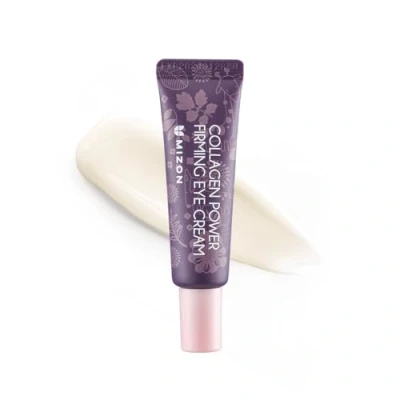 Image de [MIZON] COLLAGEN POWER FIRMING EYE CREAM (10ml) Soin coréen Crème contour des yeux au Collagène marin Acide Hyaluronique Anti âge &amp; rides Ultra Hydratant Nourrissant