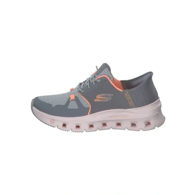 Afbeelding van Skechers Glide Step Pro Dames Instappers Grijs/Oranje Maat 36