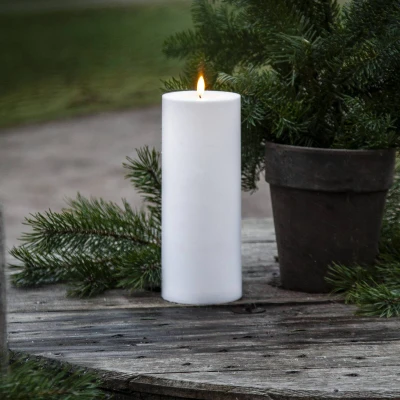 Afbeelding van Star Trading LED stompkaars Flame Rak, 27,5cm