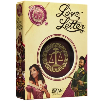 Afbeelding van Z Man Games, Love Letter, Card Game, Leeftijd 10+, 2 6 spelers, 20+ Minutes Playing Time Engelse versie