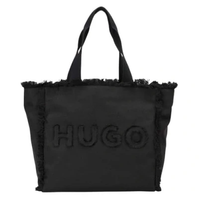 Afbeelding van HUGO Schoudertas Shopper Becky Tote Black Zwart