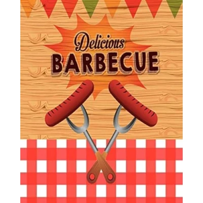 Afbeelding van Papillon Assorti Placemat Rechthoek BBQ thema 50x39cm