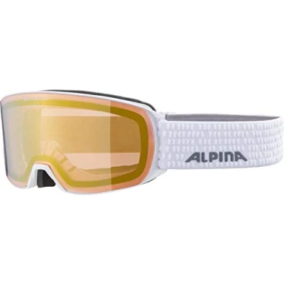 Afbeelding van Alpina Nakiska QV OTG Photochromic Skibril Wit Categorie 2 3